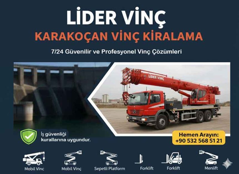 Karakoçan-Vinç-Kiralama Karakoçan-Vinç-Kiralama