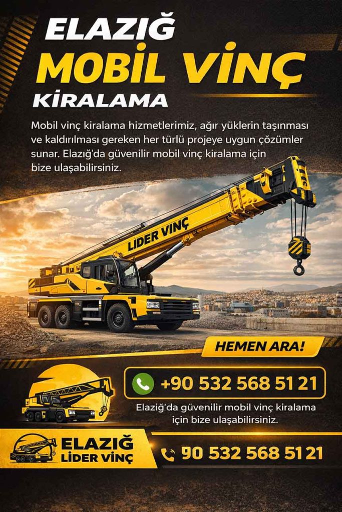 elazığ-mobil-vinç-kiralama